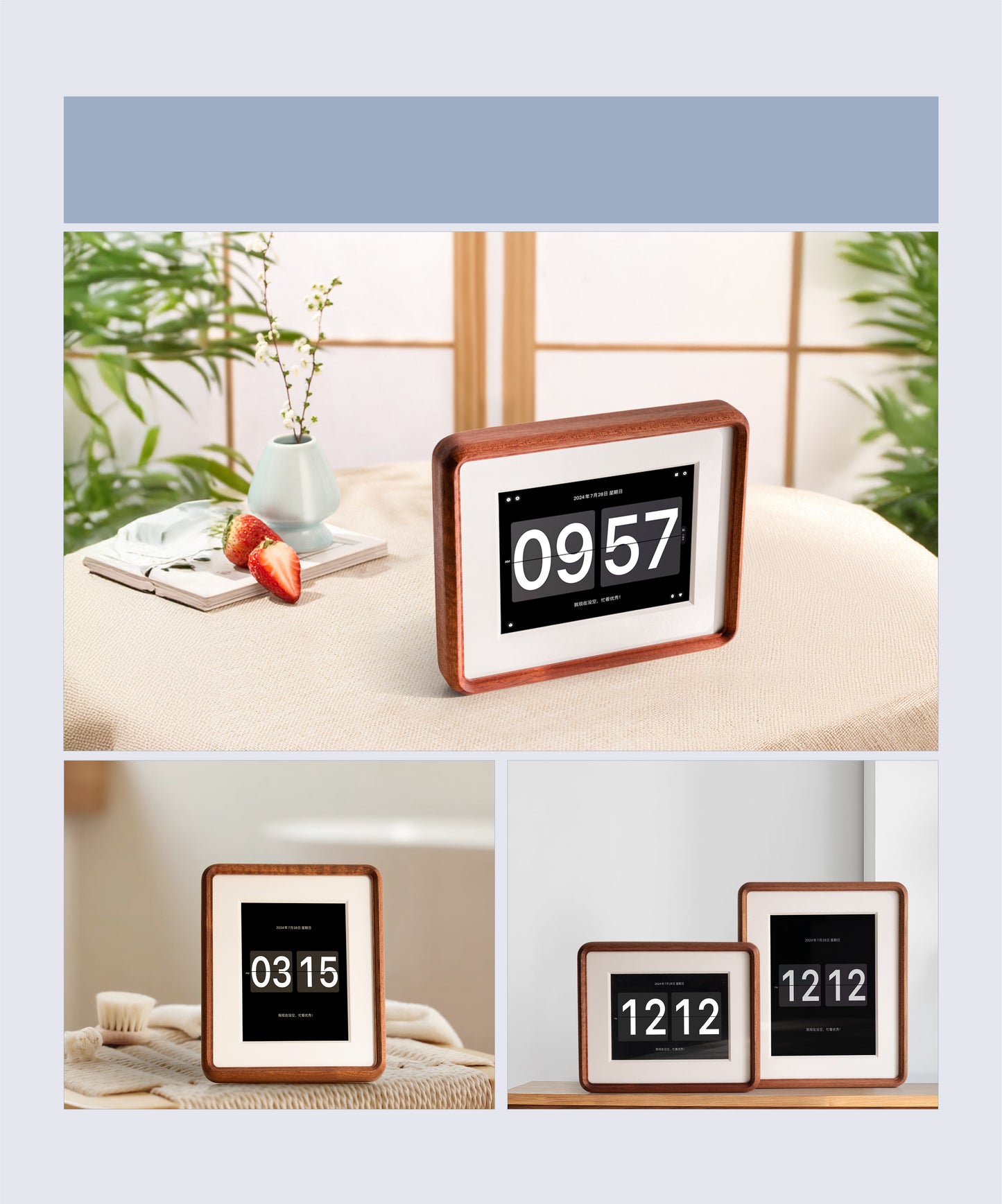 Solid Wood Frame for iPad