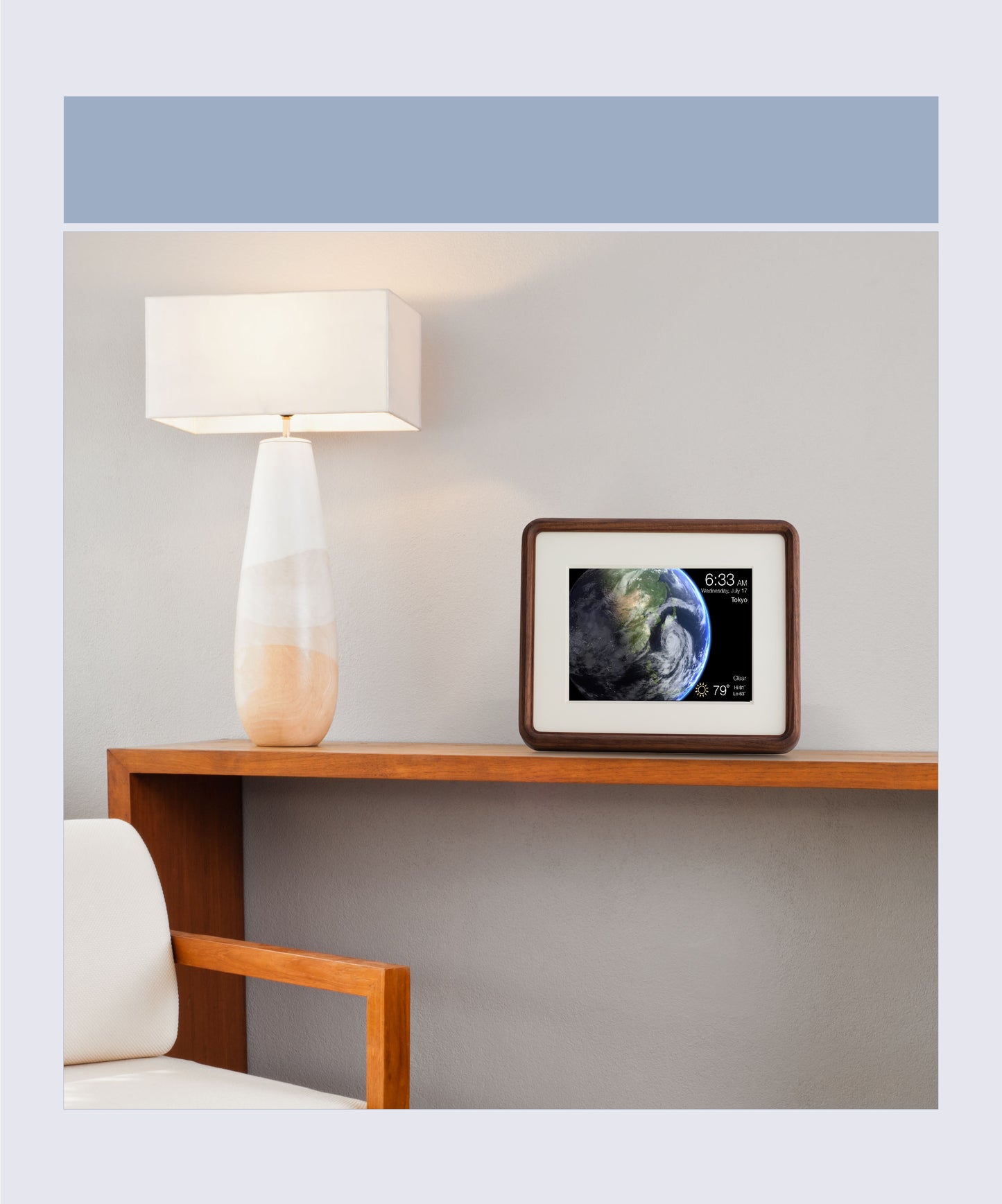 Solid Wood Frame for iPad