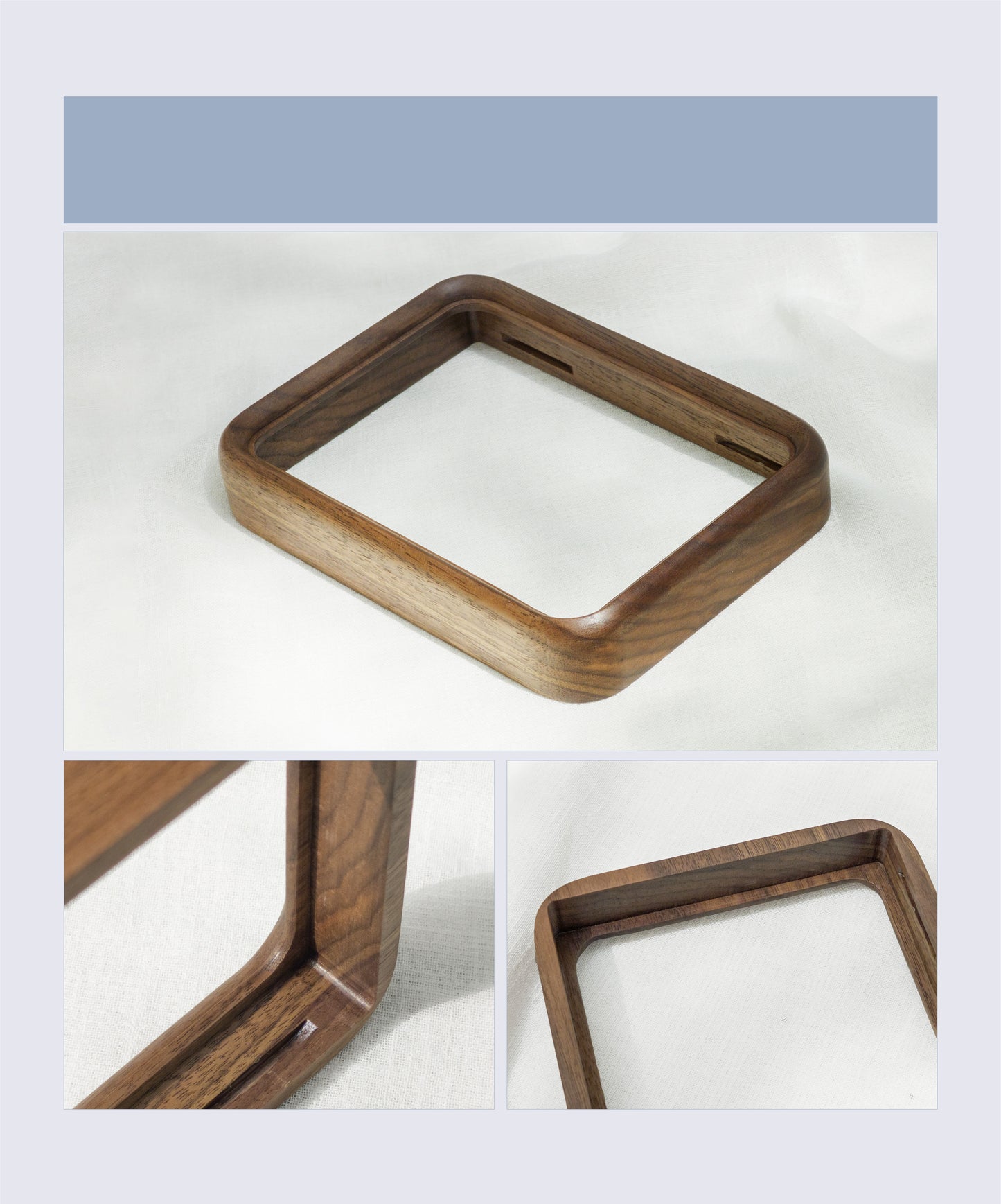 Solid Wood Frame for iPad