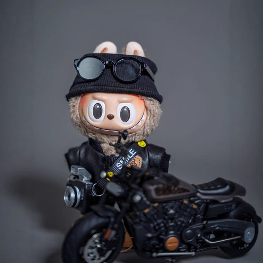 Labubu Outfit - Motorcycle Suit