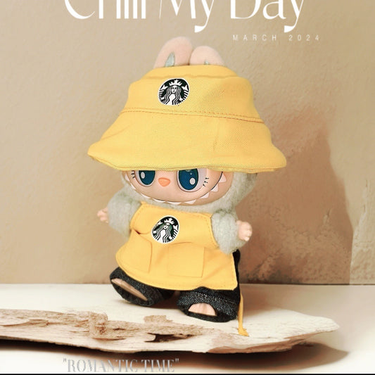 Labubu Outfit - Coffee Uniform